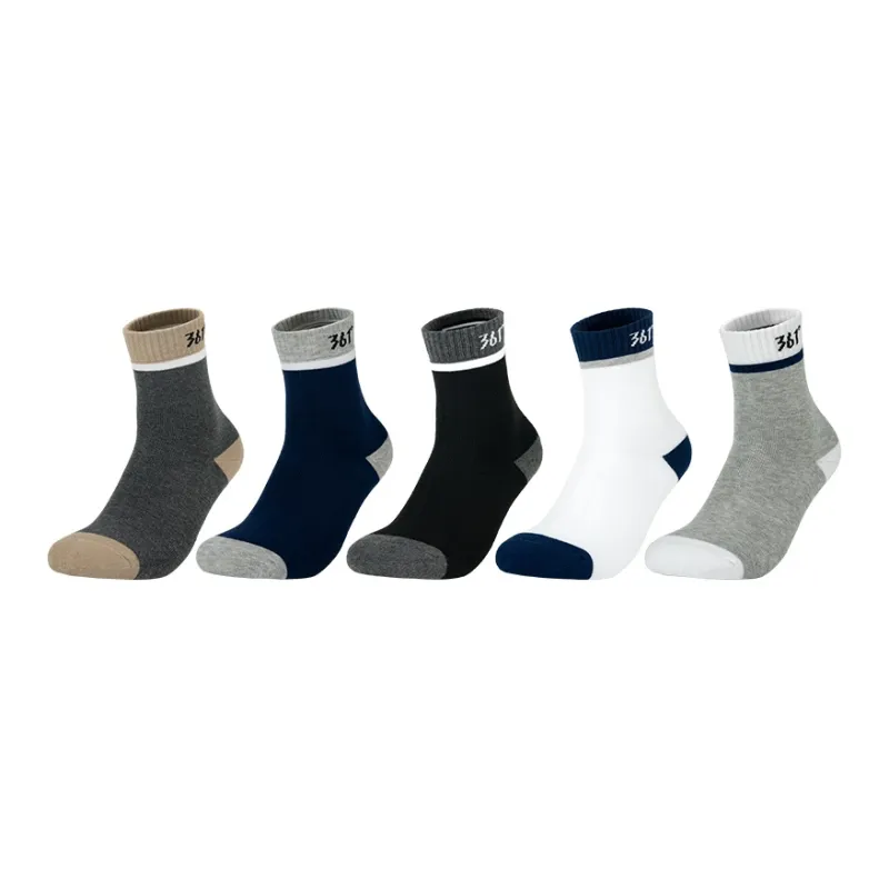 361° Mid Calf Socks Unisex Combo Set-12