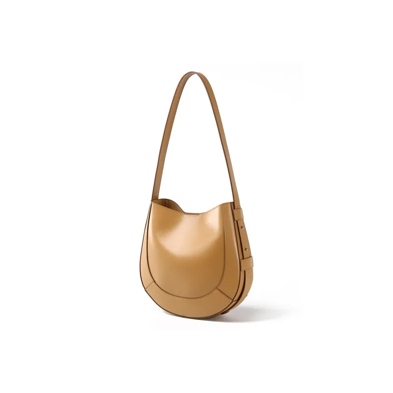 H YXIANG Cow Leather Shoulder Bag Women's Multicolor-0