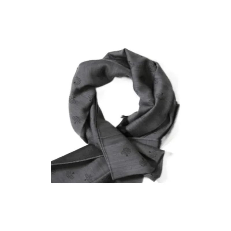 Mulberry Knit Scarves Women's Gray-1