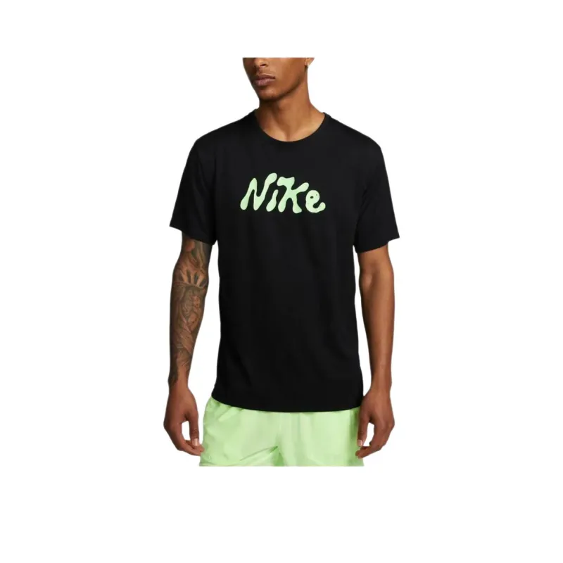 Nike DriFIT UV Miler Studio 72 T-Shirt Men's Black-0