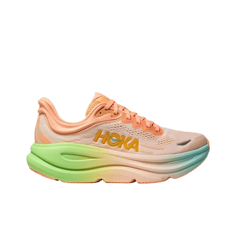 HOKA ONE ONE Bondi 9 Frost Pale Tangerine Women's-1