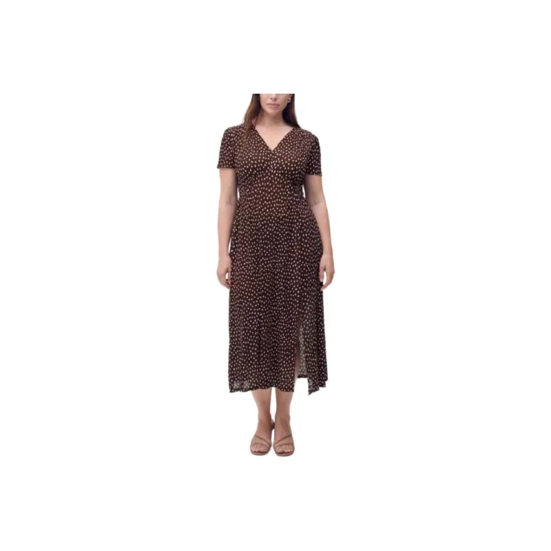 MANGO Short Sleeved Dress Women's-0