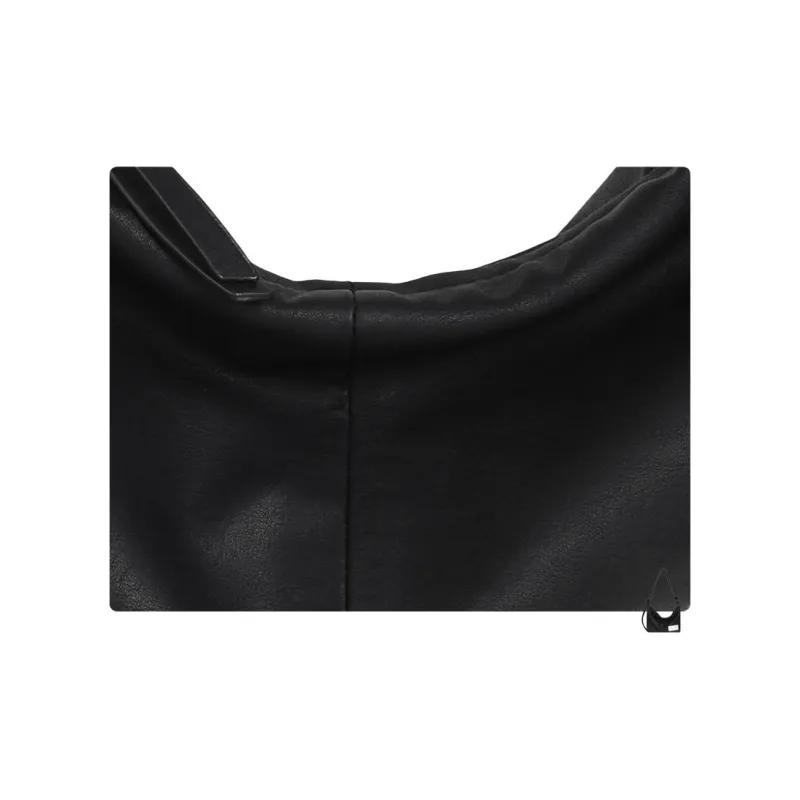 Kikawa Card Synthetic Leather Tote Bag, Shopping Bag, Crossbody Bag, Shoulder Bag Medium Size Women's Black-6