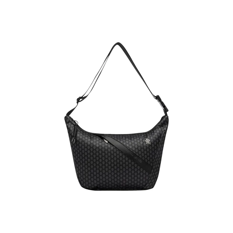 Anta Fabric Shoulder Bag Regular Unisex Basic Black-0