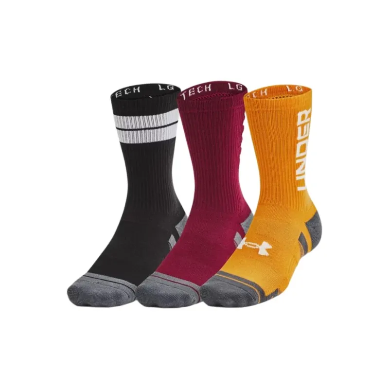 Under Armour PerformanceTech Mid Calf Socks Unisex 3 Pack-0