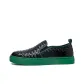 Black with Green Sole
