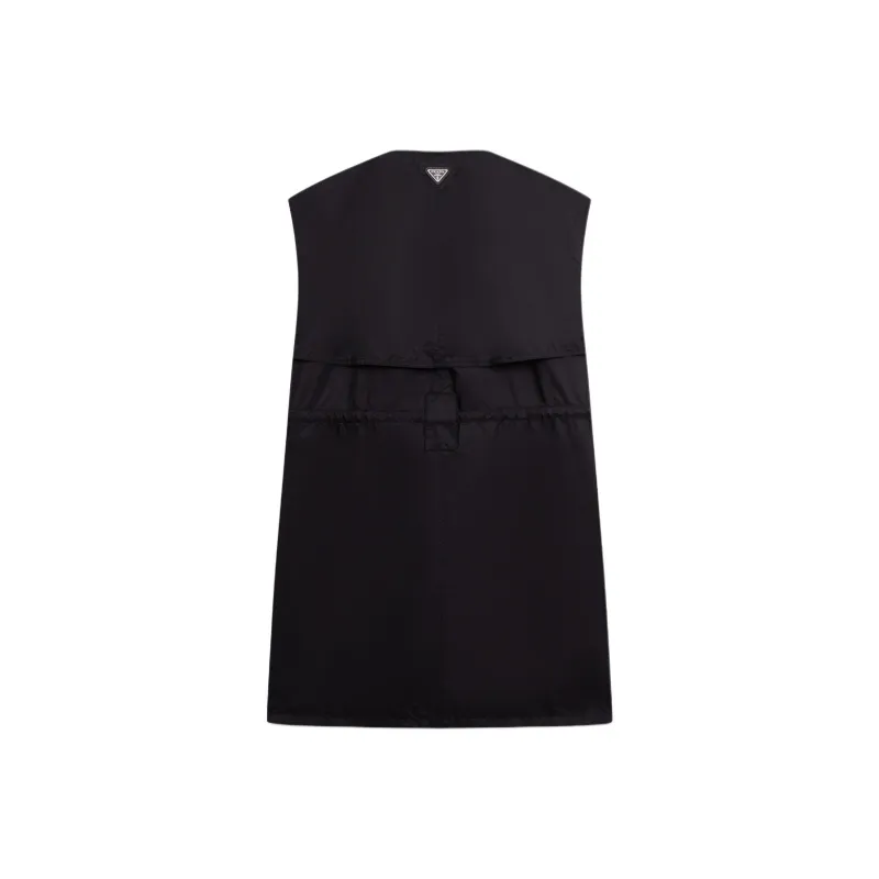 PRADA Sleeveless Dress Women's Black-1