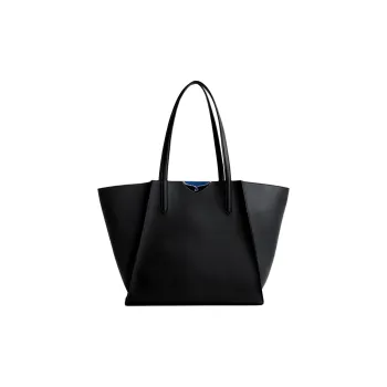 Zadig & Voltaire Cow Leather Tote Bag Shopping Bag Shoulder Bag Handbag Women's Melodic Black