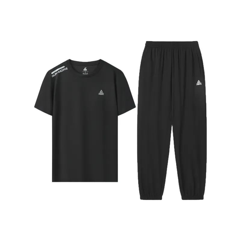 PEAK RIGHT Series Casual Sportswear Unisex Black-0