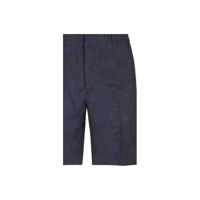 FENDI FW23 Casual Shorts Men's Blue-5