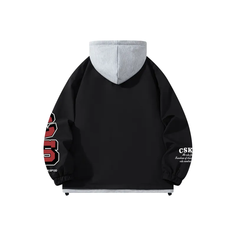 CSKS Jackets Coats Unisex Black-1