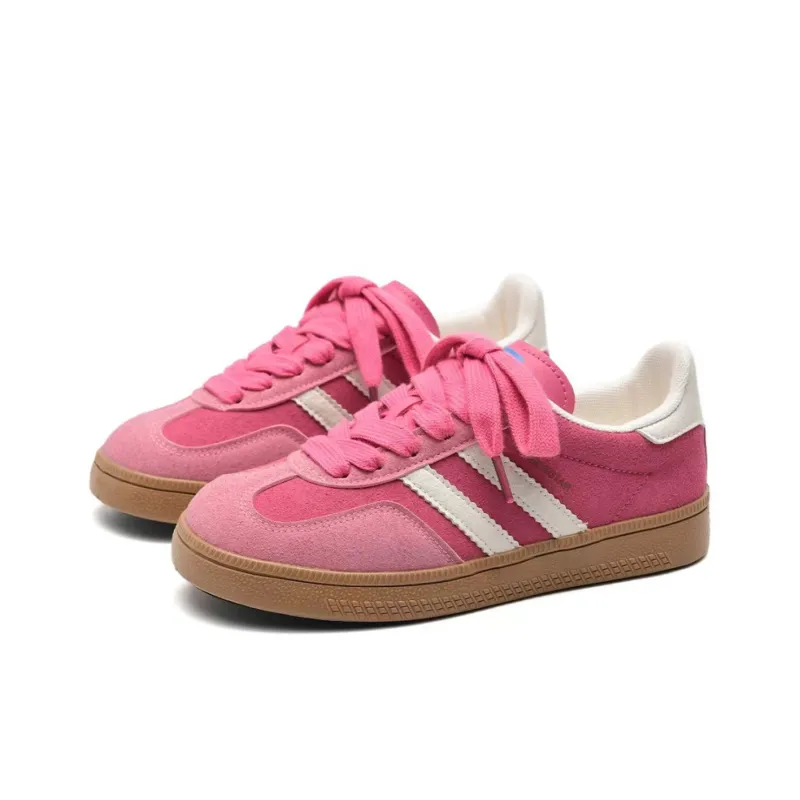 SHUXIAOBEI Vintage German Army Trainers Cushioning, Wear Resistant Low Top Skateboard Shoes Women's-6