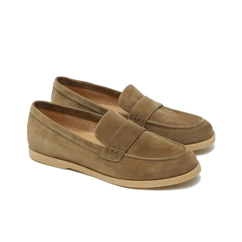 12 STOREEZ Loafers Women's Brown-3