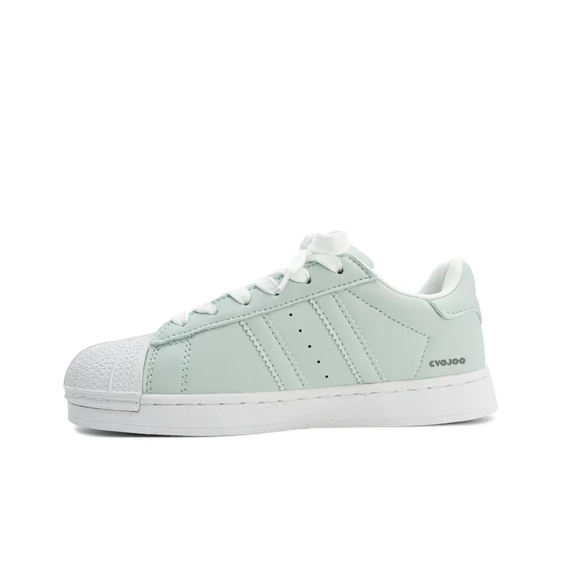 CVOJOO Shell Head Anti Slip Wear Resistant Low Top Skateboard Shoes Unisex Couple's-23