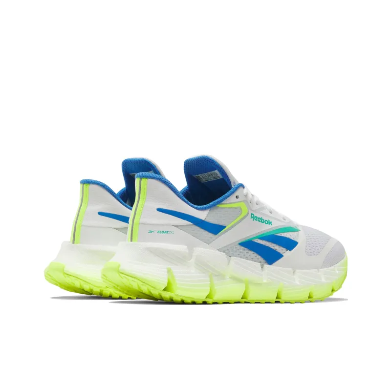 Reebok FloatZig 1 'White Digital Lime Blue'-2
