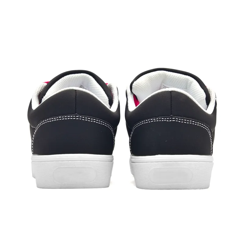 CISSTEG Slip Resistant Shock Absorbers With Abrasion Resistant Properties Low Top Skateboard Shoes Unisex-9