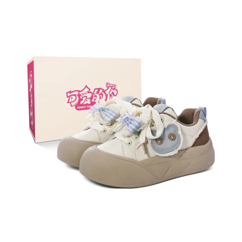 Lovely You Lightweight Anti-Slip Low-Top Skateboard Shoes Women's-42