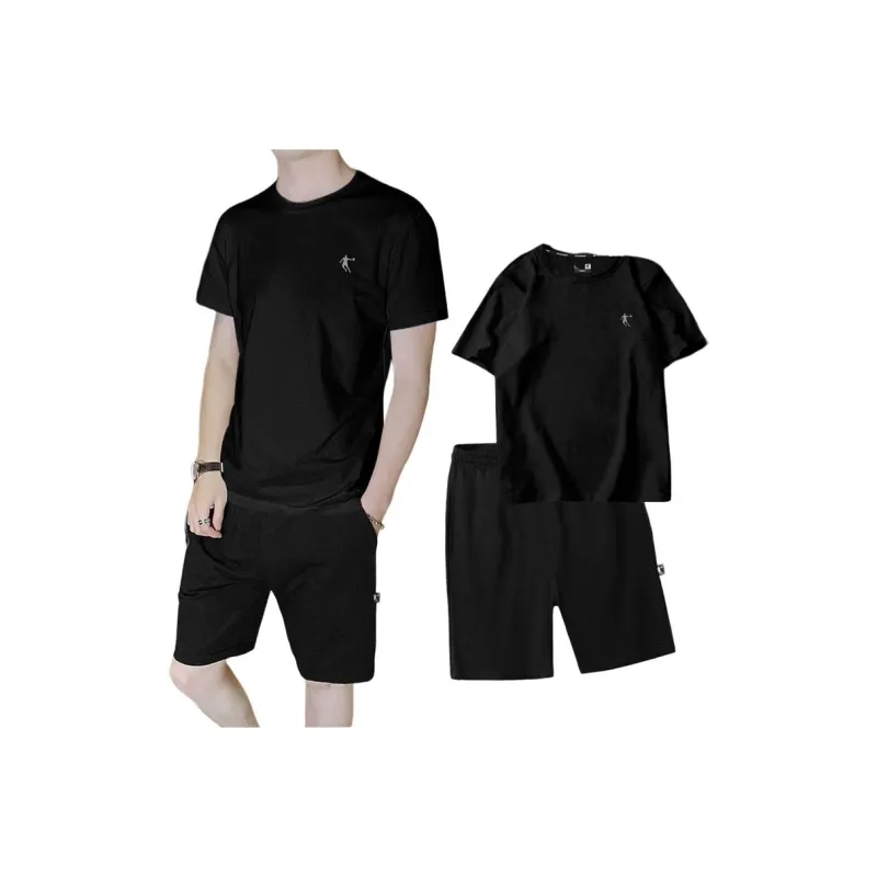 QIAODAN Casual Sportswear Men's Nova Blue/Black-4