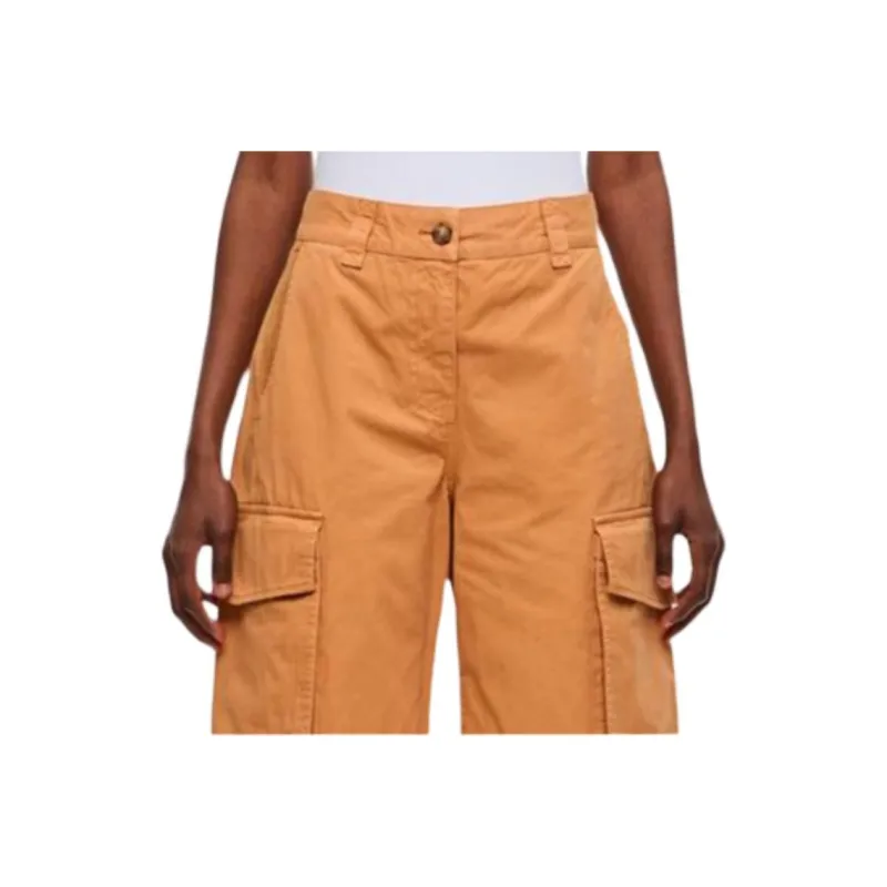 Stella McCartney Straight-Leg Ankle-Zip Cargo Pants-3