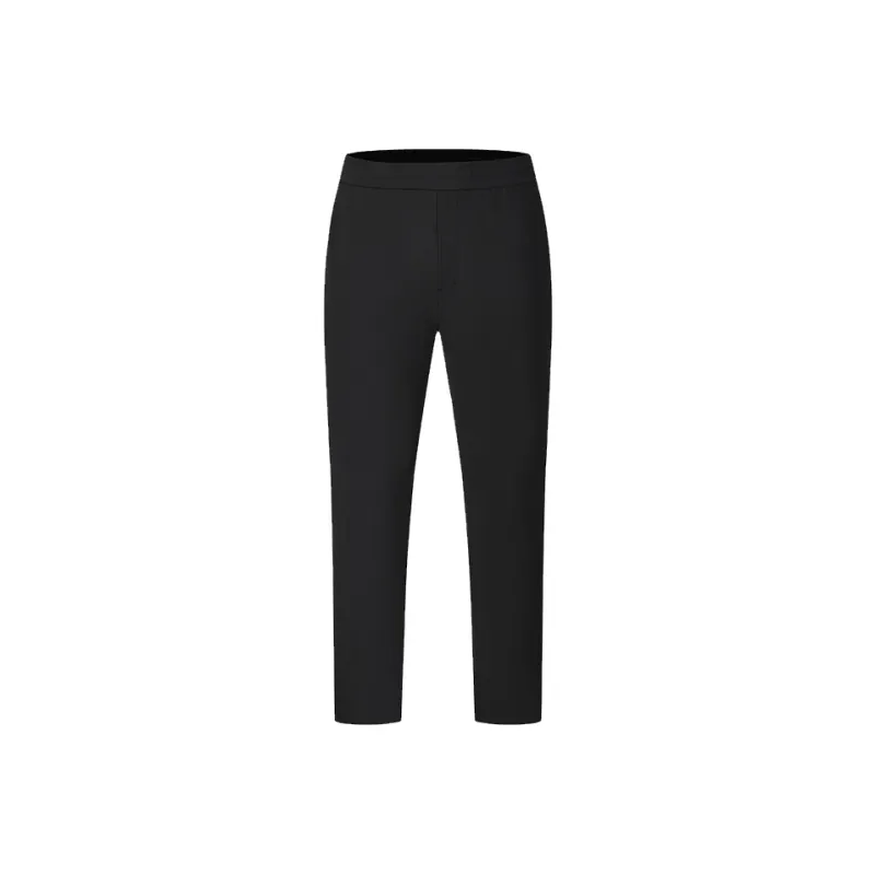 FILA Knitted Sweatpants Men Pitch Black-2