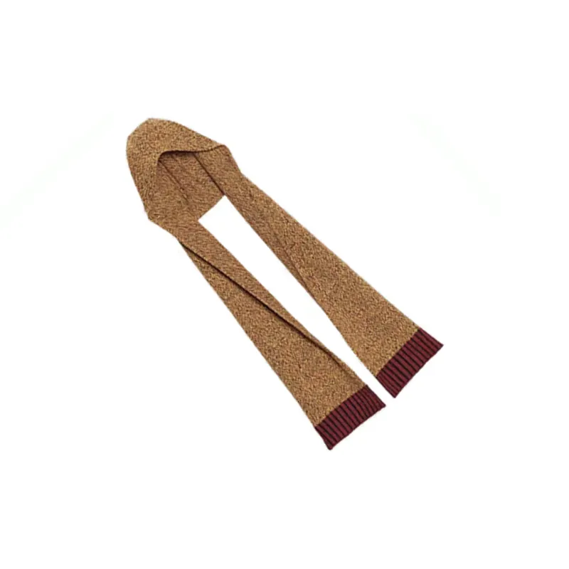 UNIQLO Knit Scarves Unisex Brown-1