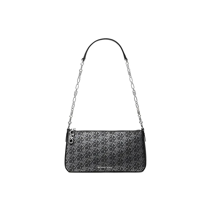 MICHAEL KORS Empire Medium Metallic Chain Link Pochette-0