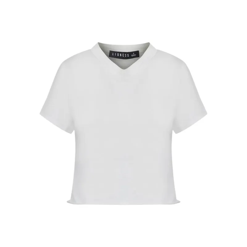 Lioness T Shirts Women's White-0