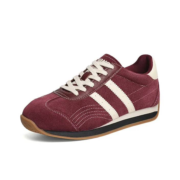 RED DRAGONFLY Abrasion Resistant Slip Resistant Low Top Skateboard Shoes Women's-1
