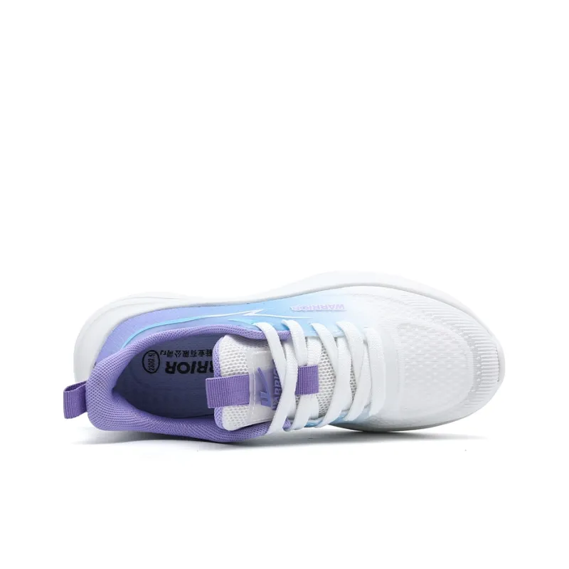 Warrior Slip Resistant, Abrasion Resistant, Lightweight, Rebound Coverage Low Top Long Distance Running Shoes Unisex-9