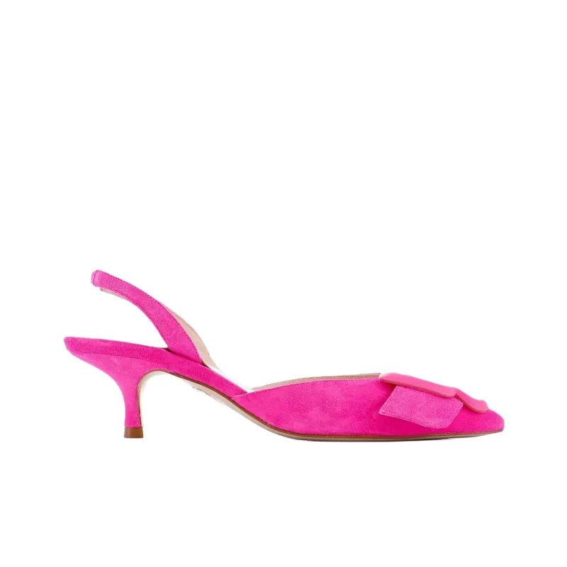 Sophia Webster Blair Slim Heel High Heels 4cm Women's Bright Pink-1