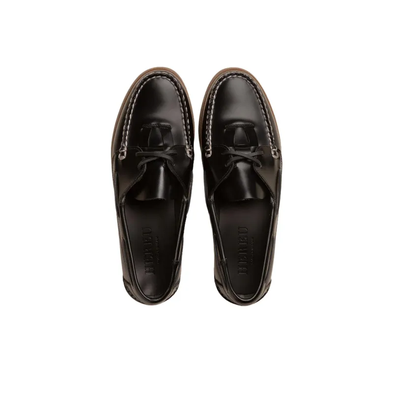 Hereu Saler Nautic Casual Single Shoes Women's Black-2