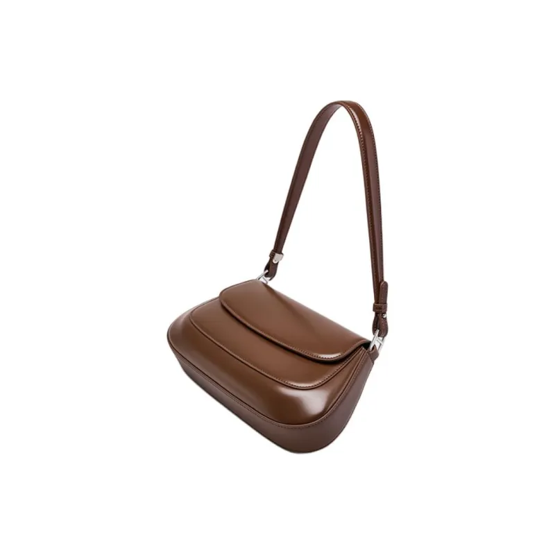 Bullrun Cow Leather Shoulder Bag Regular Women's Multicolor-5