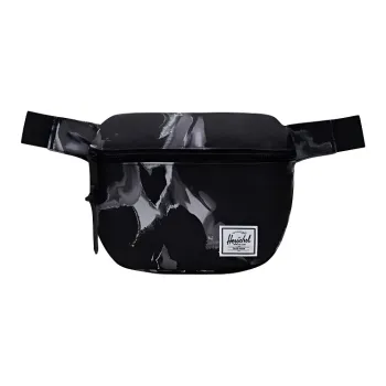 Herschel Polyester Fanny Pack Unisex Dye Wash Black