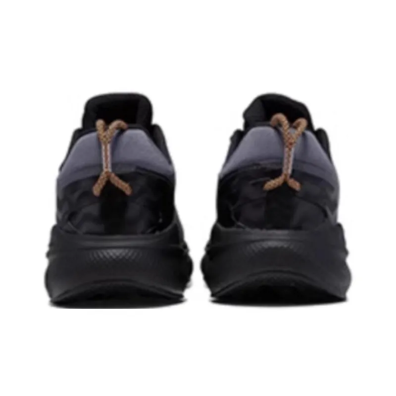 361° Anti Slip Wear Resistant Low Top Running Shoes Men's Gray Black-2
