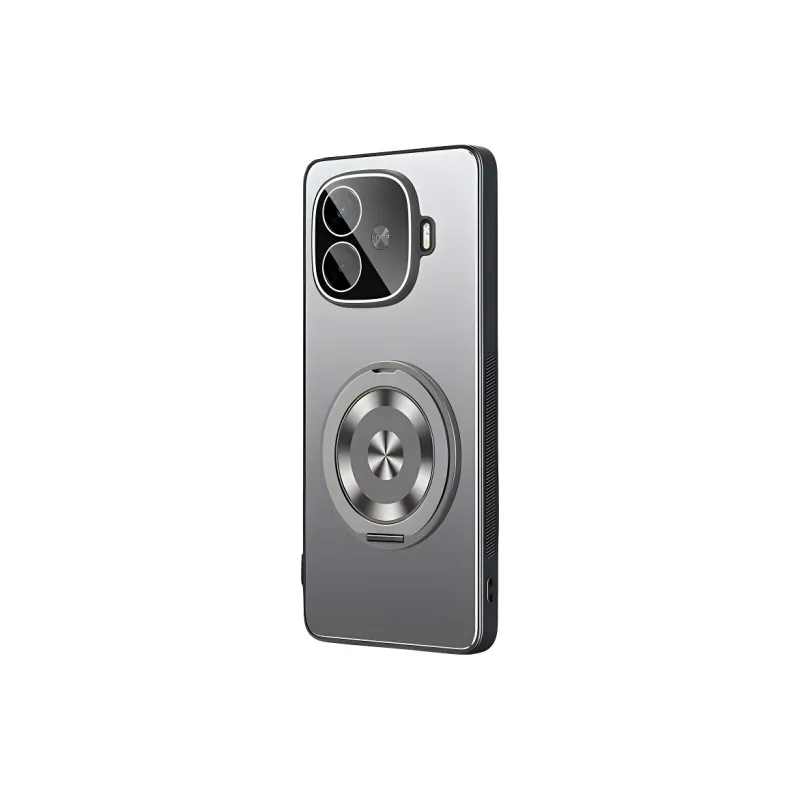 YUBEN Acrylic Material 360 Degree Rotating Stand Phone Cases Compatibility IQOO 13/12/11/Neo 10/9/8/7/6/Z9/Tubo/Pro-17