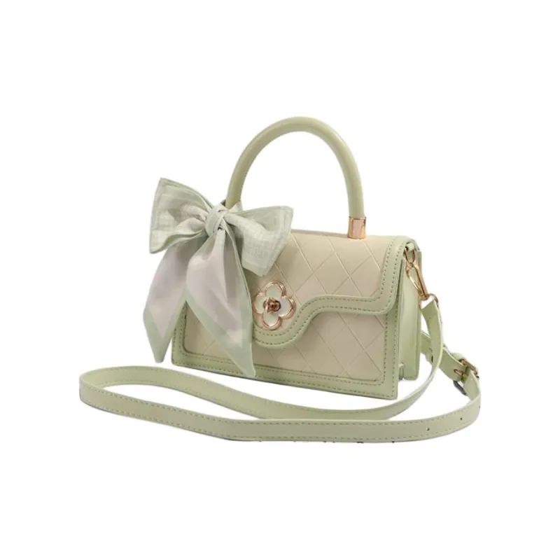 NX DOUGHNUT PU Casual Versatile Handbag Crossbody Bag Regular Women's Green-2