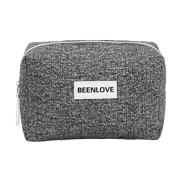 Sweet Pillow House Xue Eight Point Makeup Bag Handheld Cosmetics Storage Bag Portable Medium Bag Travel Makeup Bag-0