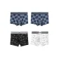 4 Pack (Blue+Blue+Black+White)