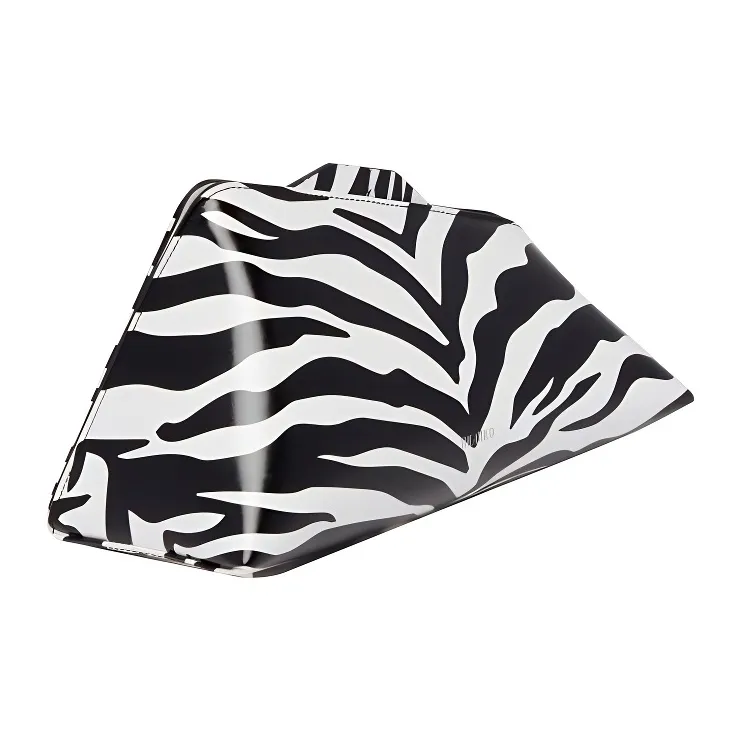 The Attico 8.30pm Logo-print Clutch Bag-1