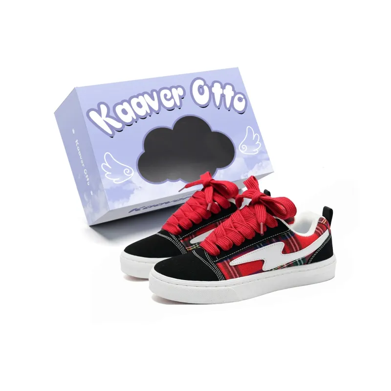 KAAVER OTTO Cushioning Abrasion Resistant Breathable Skateboard Shoes Unisex-0