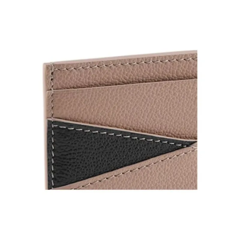 BVLGARI MAN Series Calfskin Card Holder Men's-1