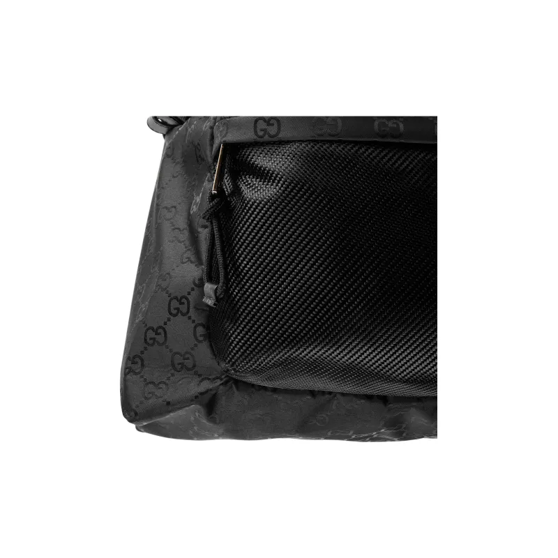 GUCCI Nylon Backpack Medium Size Men's Black-6