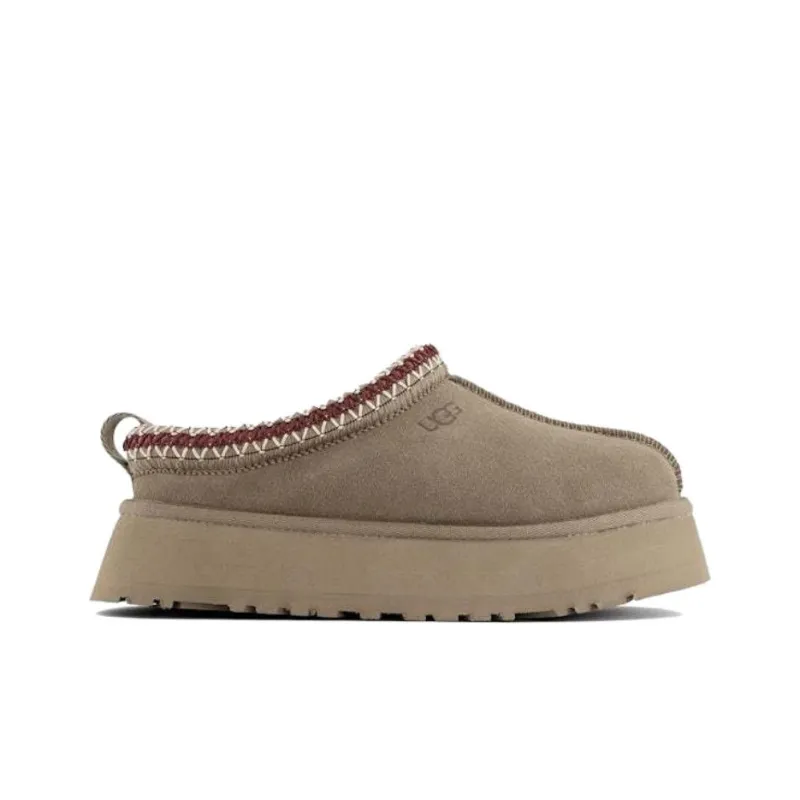 UGG Tazz Abrasion Resistant Closed Toe Slippers Women's Khaki-1