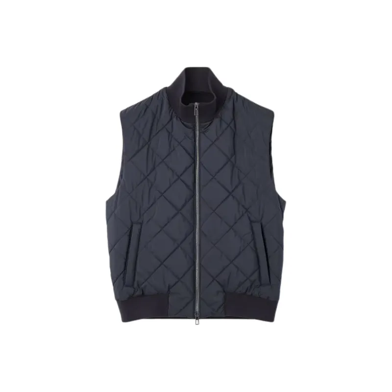 Loro Piana Vest Men's Marine Blue-0