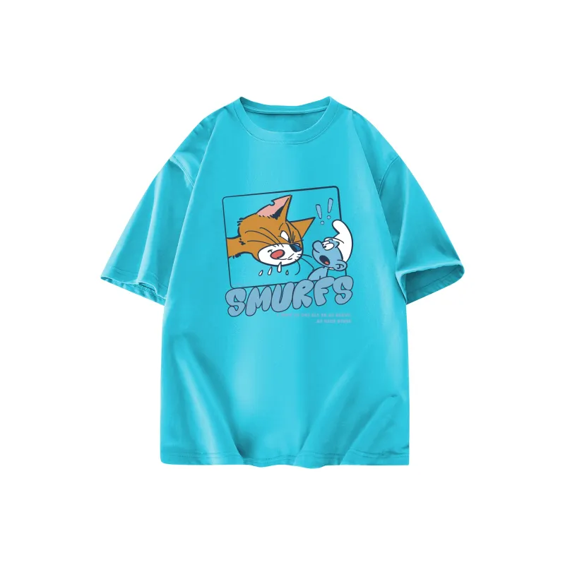 The Smurfs T Shirts Unisex-8