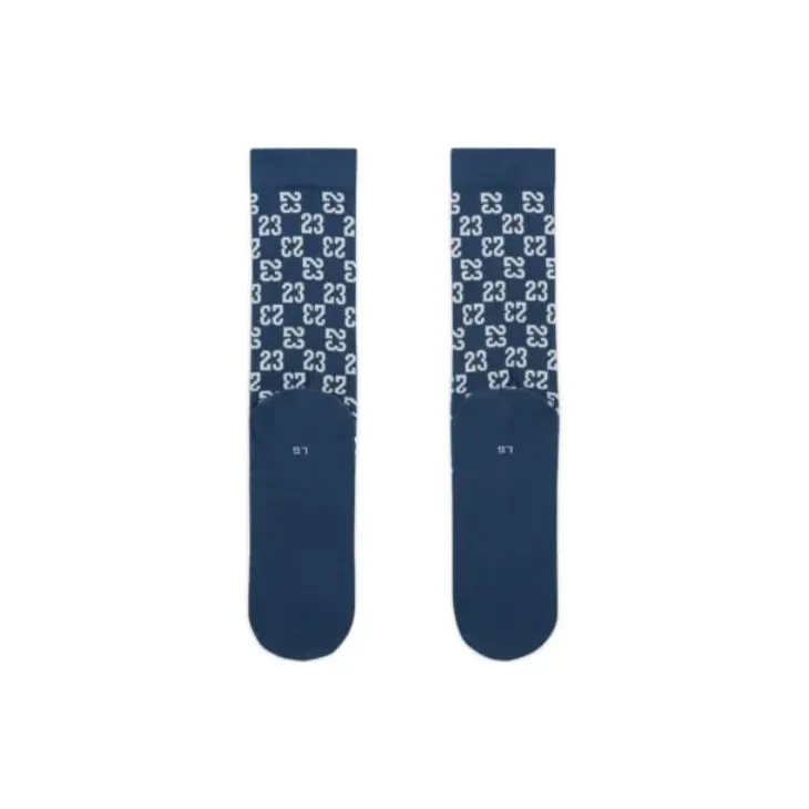 Jordan Mid-Calf Socks Men's Blue-2