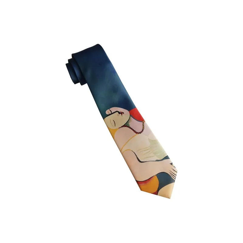 FREE RABBITⅡ Ties Unisex Red Blue-1