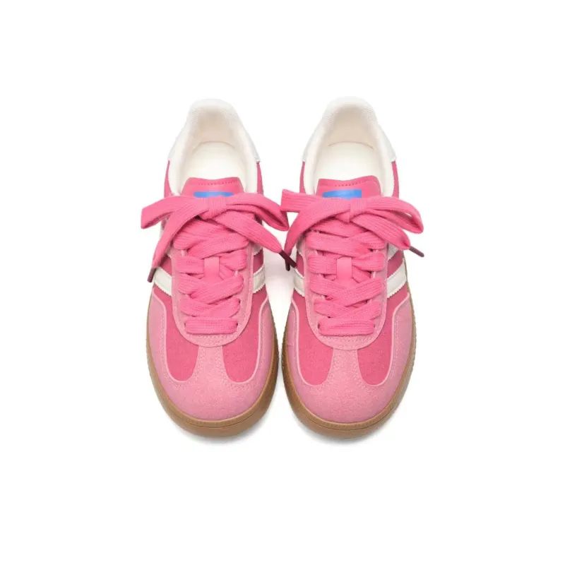SHUXIAOBEI Vintage German Army Trainers Cushioning, Wear Resistant Low Top Skateboard Shoes Women's-3