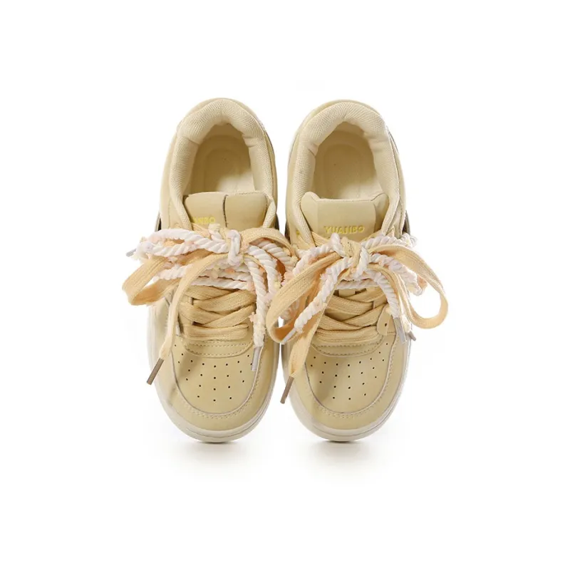 Cob Wear-resistant And Lightweight Low-Top Skateboard Shoes Women's-3