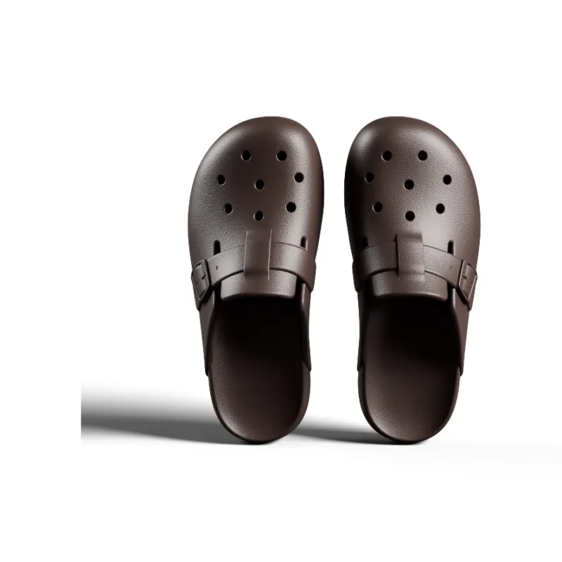 POSEE Summer, Casual, Soft Sole Unisex, Brown-4